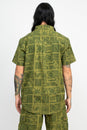 Load image into Gallery viewer, 90&#39;s Print Rasta Short Sleeve Shirt
