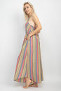 Load image into Gallery viewer, Stripe Palazzo Jumpsuit
