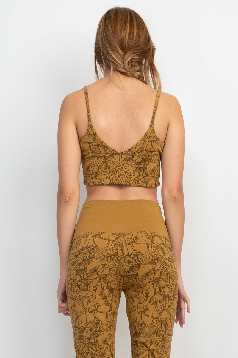 Mushroom V Yoga Tank