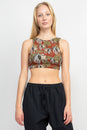 Load image into Gallery viewer, Elephant Hi Neck Yoga Top
