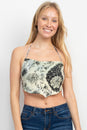Load image into Gallery viewer, Drapey Yin Yang Halter Top
