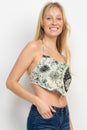 Load image into Gallery viewer, Drapey Yin Yang Halter Top
