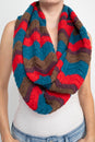 Load image into Gallery viewer, Super Soft Chunky Thick Large Cowl Infinity Fringe Winter Scarf
