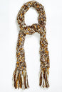 Load image into Gallery viewer, Cable knit Heather Scarf

