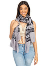 Load image into Gallery viewer, Mayan Tree of Life Travel Scarf
