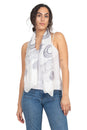Load image into Gallery viewer, Celestial Zodiac Printed Soft Summer Scarf
