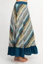 Load image into Gallery viewer, Funky Aztec Ruffled Summer Skirt
