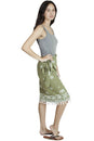 Load image into Gallery viewer, Beachy Boho Tassel Wrap Skirt
