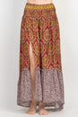 Load image into Gallery viewer, Slit Ruffled Maxi Skirt
