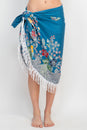 Load image into Gallery viewer, Fearless Floral Boho Chic Beach Pool Wrap Skirt
