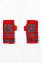 Load image into Gallery viewer, Flower Patch Crocheted Fingerless Gloves
