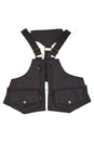 Load image into Gallery viewer, Steampunk Zip Pocket Canvas Vest Bag-One Size
