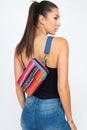 Load image into Gallery viewer, Jacquard sling chest bag
