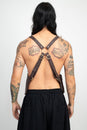 Load image into Gallery viewer, Leather Zip Festival Vest
