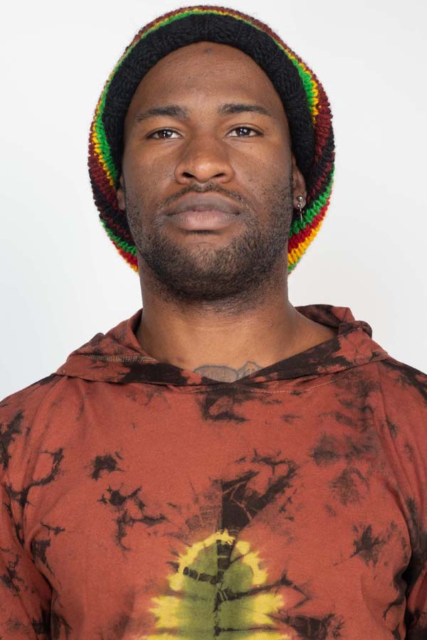 Rasta Wool Knit Hat