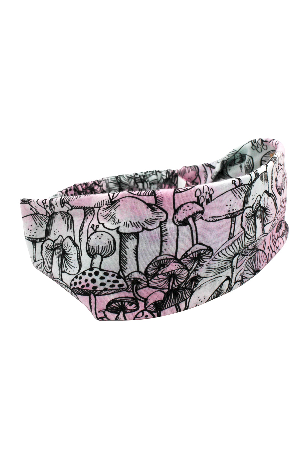Mushroom Tie-dye Headband: 12pcs/Pkt