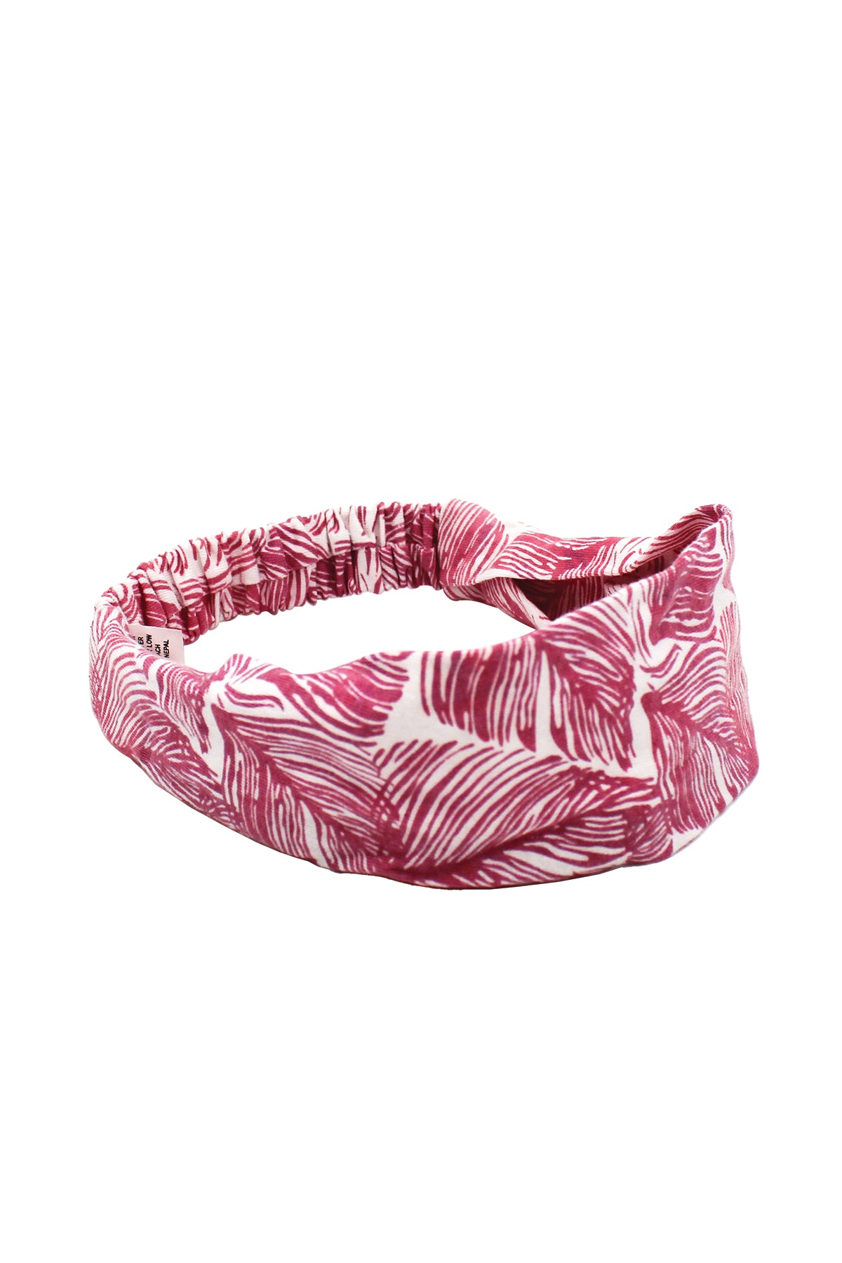 Tropical Leaf Cotton Headband: 12pcs/Pkt