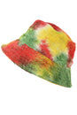 Load image into Gallery viewer, Hemp Tie dye Bucket Hat: OS Rasta
