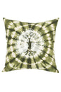 Load image into Gallery viewer, Spiral Tie Dye Throw Pillow With Print Cover
