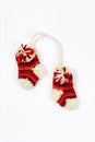 Load image into Gallery viewer, Hand Knit Tiedye Stocking Ornament
