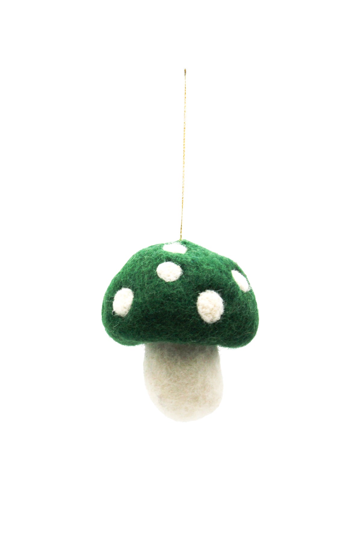 Felt Mushroom Ornament: 12pcs/Pkt