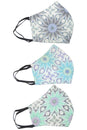 Load image into Gallery viewer, Starflower print Face Mask-12pcs/pkt

