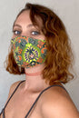 Load image into Gallery viewer, Lotus Print Face Mask-12pcs/pkt
