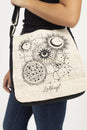Load image into Gallery viewer, Hemp-Cotton Eco boho Cross body Messenger Bag
