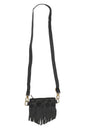 Load image into Gallery viewer, Boho Fringe Embroidered Convertible Crossbody Belt Bag
