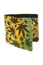 Load image into Gallery viewer, Hippie Rasta Canna-Leaf Wallet
