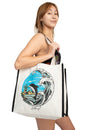 Load image into Gallery viewer, Psychedelic Trippy Boho Tote Bag
