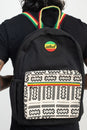 Load image into Gallery viewer, Jah Roots Rasta Tribal Front Pocket Backpack
