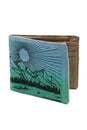 Load image into Gallery viewer, Tie-Dye Gradient Scenic Bi-Fold Wallet
